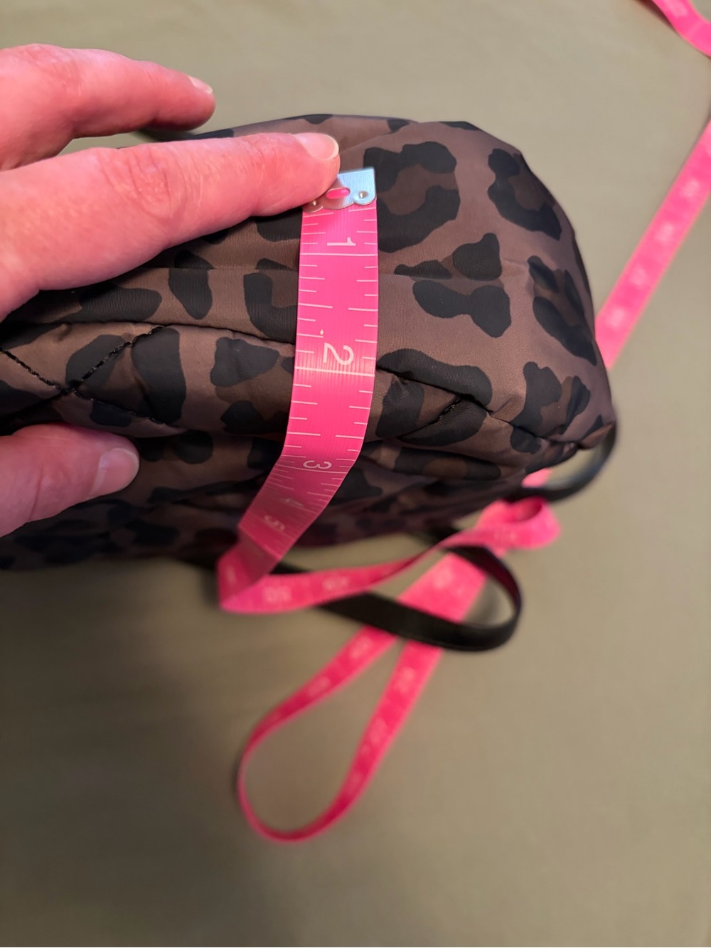 Marc Jacobs Quilted Leopard-Print Crossbody - Brown & Black - Picture 8 of 9